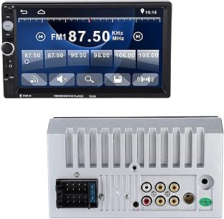Double Din Car Stereo,7 Touch Screen Double Din Car Radio with Remote Control,Support 4.0 Memory MP5/4/3 Player FM,HandsFree Call