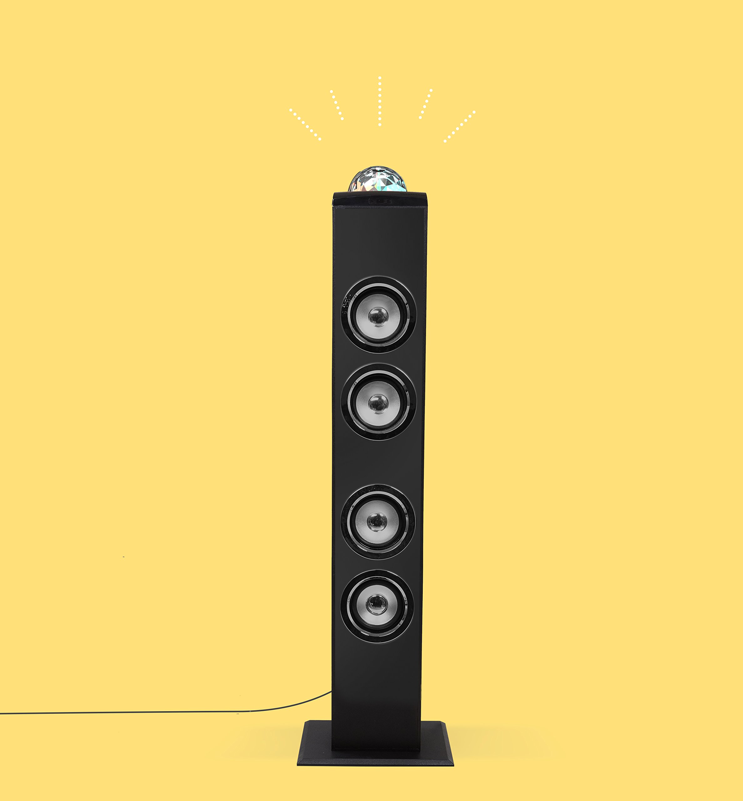 Polaroid Bluetooth Wireless Tower Speaker With Disco Party Lights Hot