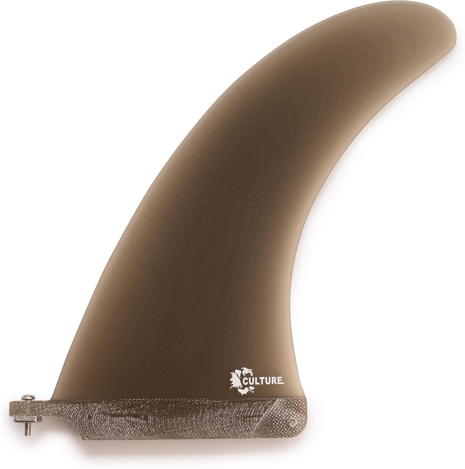 Culture Supply Hand-Craft Fiberglass Single Surfboard Fin - 5 Sizes | 6 Colors