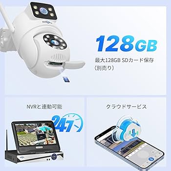 Amazon.co.jp: [2.4 Ghz/5Ghz両方に対応可能]HISEEU 双眼カメラ