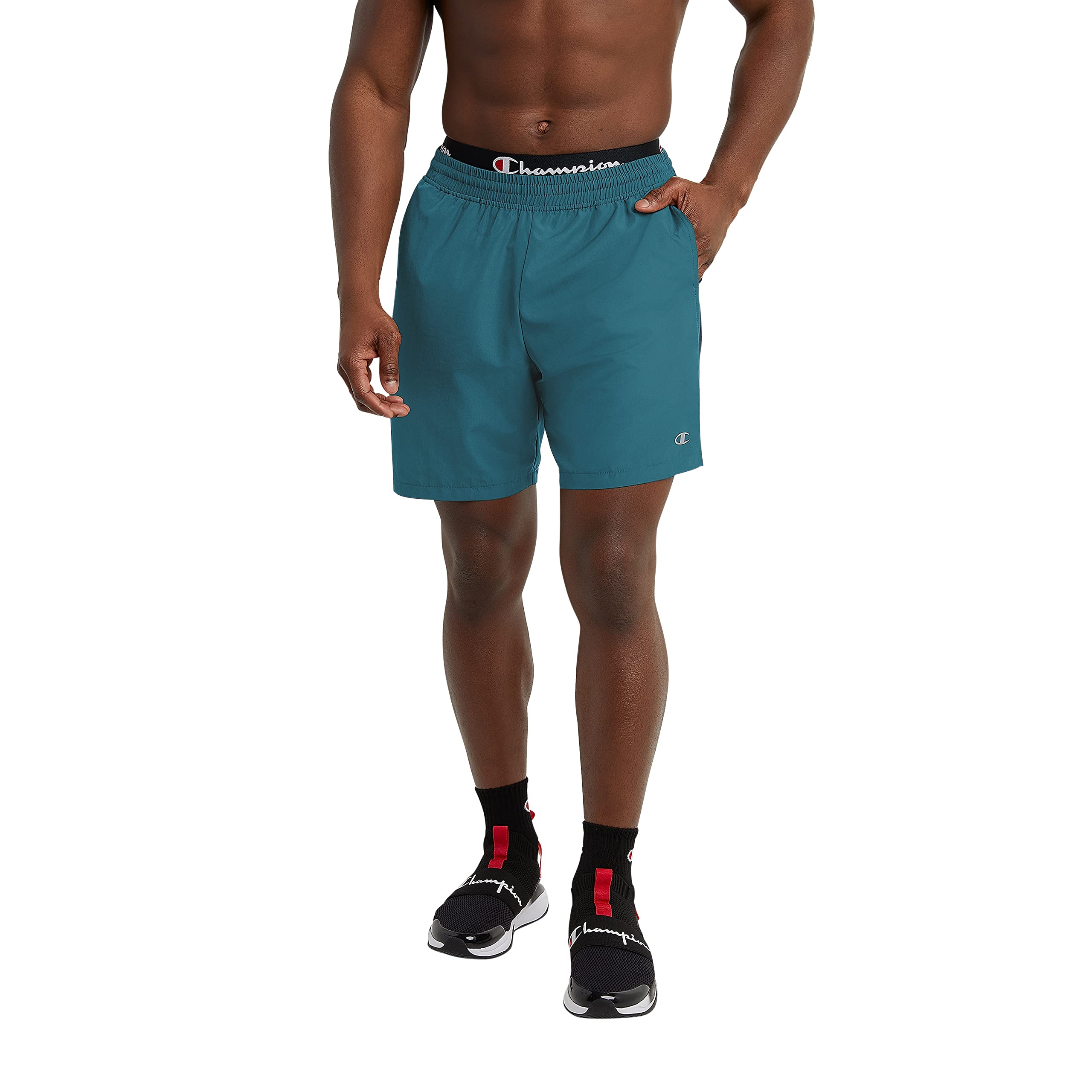 Men's Athletic Shorts, Unlined Shorts, Lightweight Mid-Length Basketball  Shorts, 7