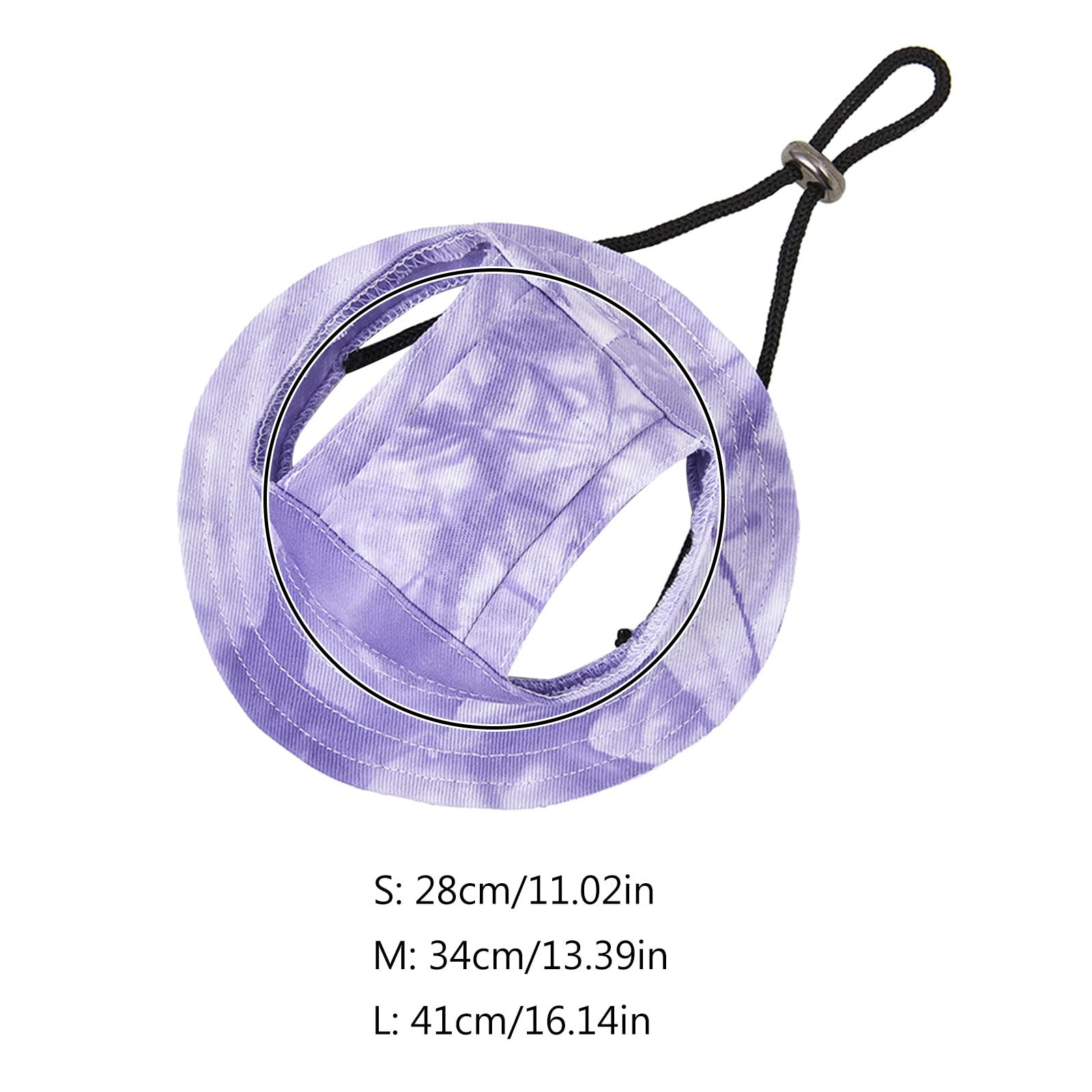 Hat Sun Hat Summer UV Protections Visors for Small Medium Large Dogs with Ear Hole Adjustable Chin Strap Sun Hat Uv for Small Medium Large Dogs Golden Retrievers Yorkies Large