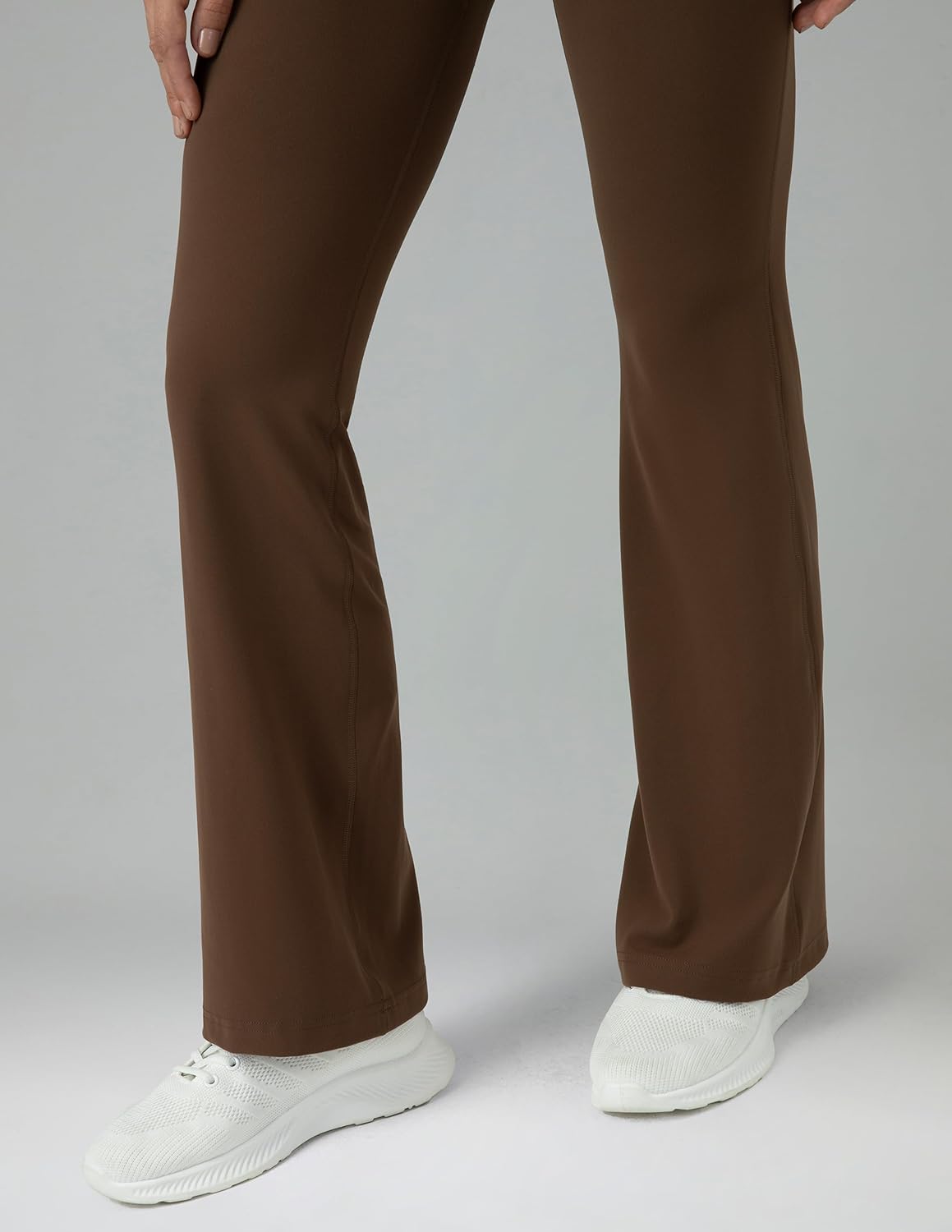 Colorfulkoala Women's Dreamlux Workout Flared Leggings High Waisted Wide Leg Bootcut Yoga Pants 29.5" / 31.5" Inseam - Image 3