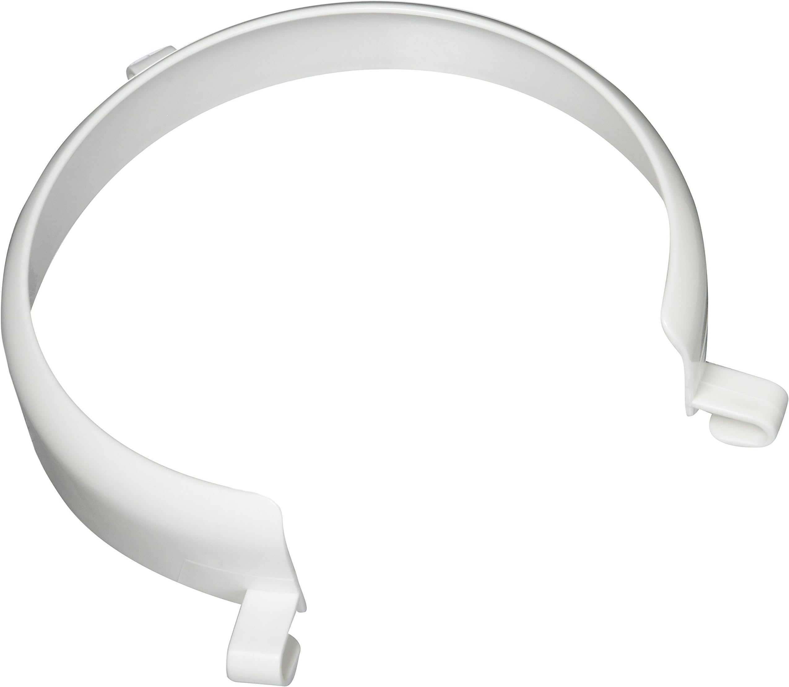 Homecraft 28610 Plastic Plate Guard, Polyethylene,Universal Guard Will Attach to All Standard Dinner Plates, Keeps Food on Dish for Clean & Mess-Free Dining,9-11' Diameter & 1-1/8' High