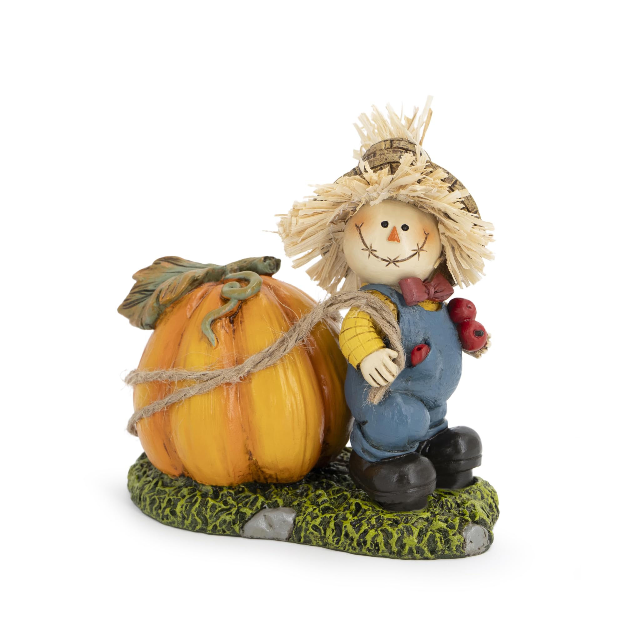 Épouvantail de Thanksgiving dinde et citrouille pour votre décoration de table d'automne