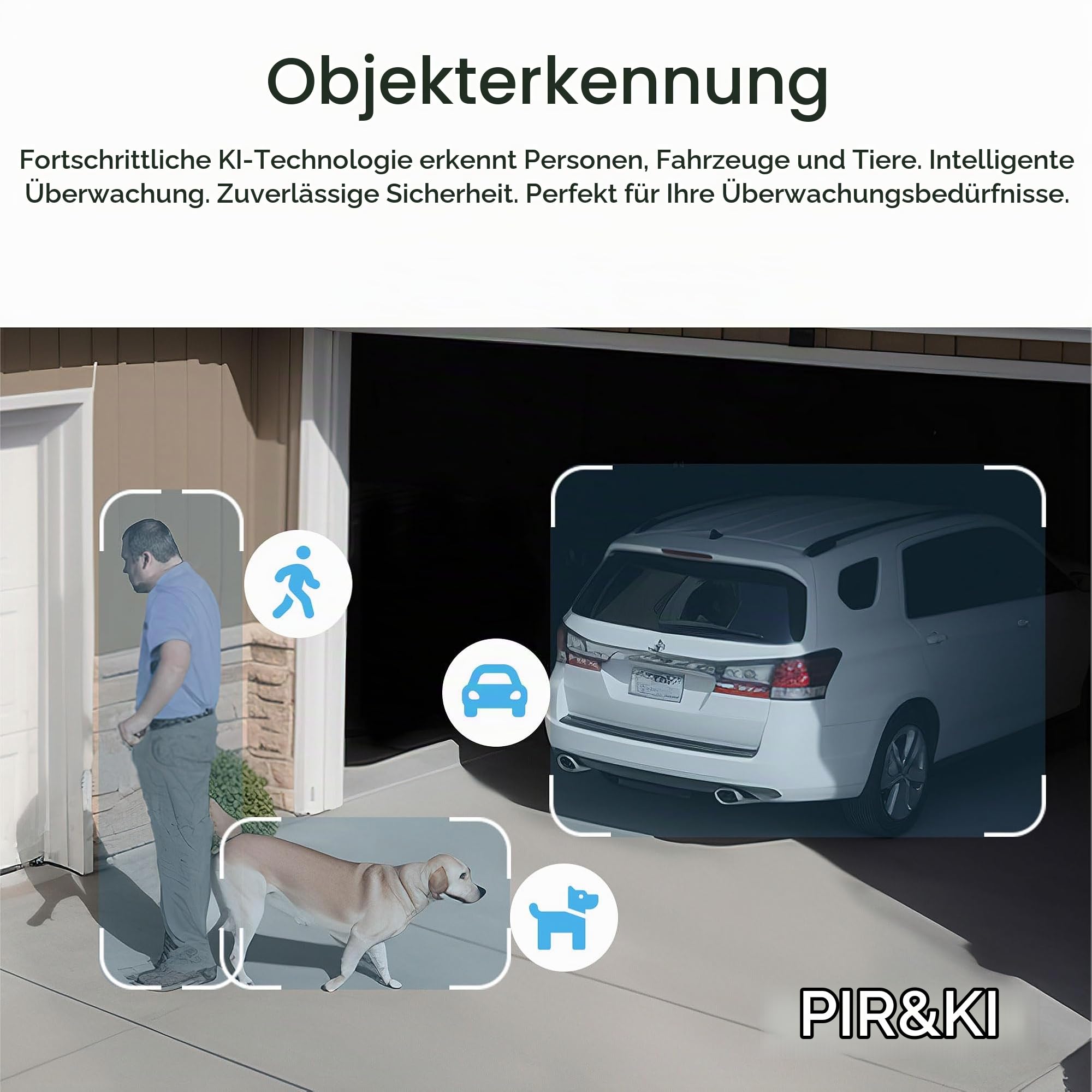 INSTAR IN-9808 4K Überwachungskamera Außen weiß, LAN/WLAN/PoE, HomeKit Secure Video, AI-Personenerkennung, IR-Nachtsicht, Mikrofon, Audio, PIR, RTSP, WPA3, MQTT, NDAA/TAA