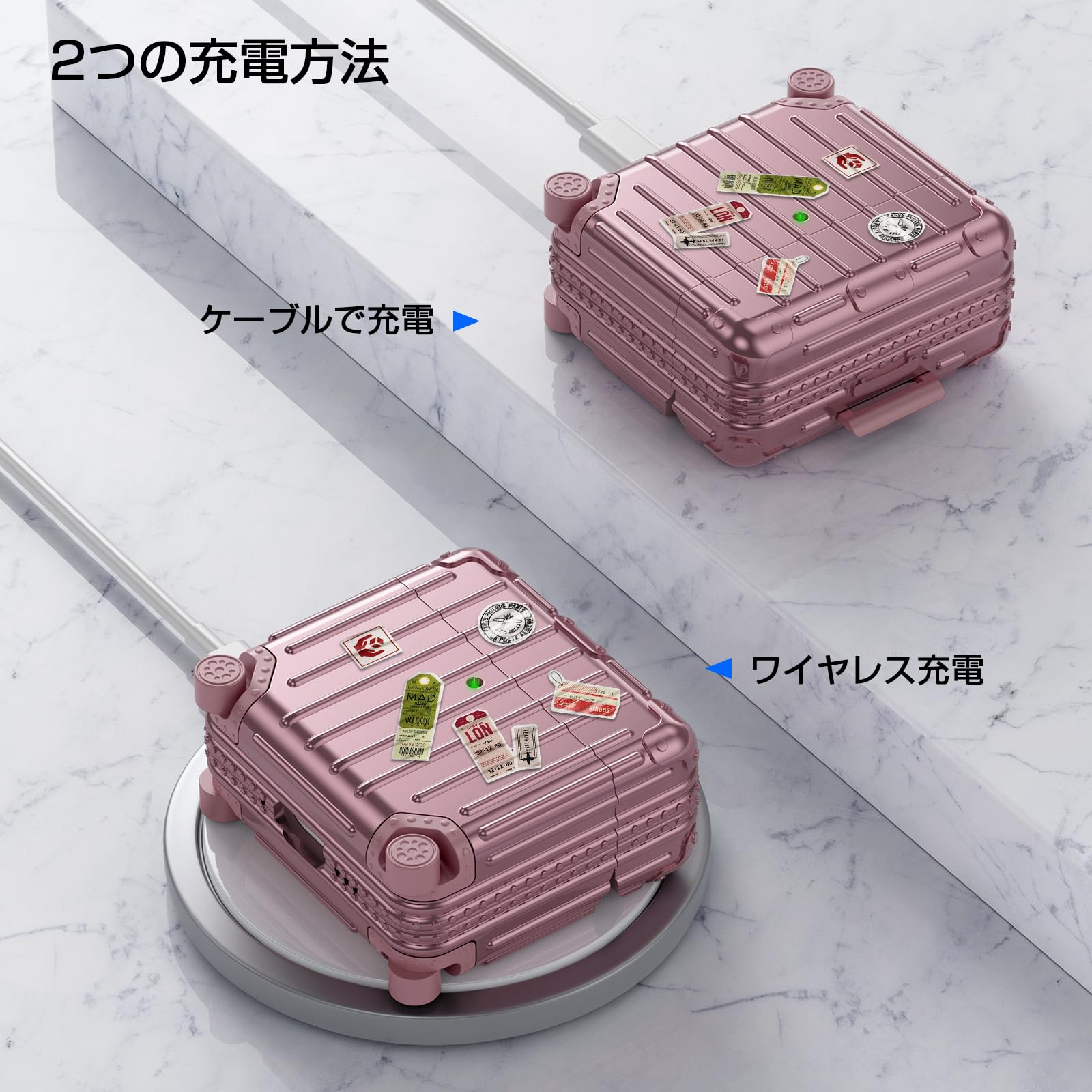 Amazon | CAGOS for AirPods 4ケース 2024 エアポッツ第4世代専用