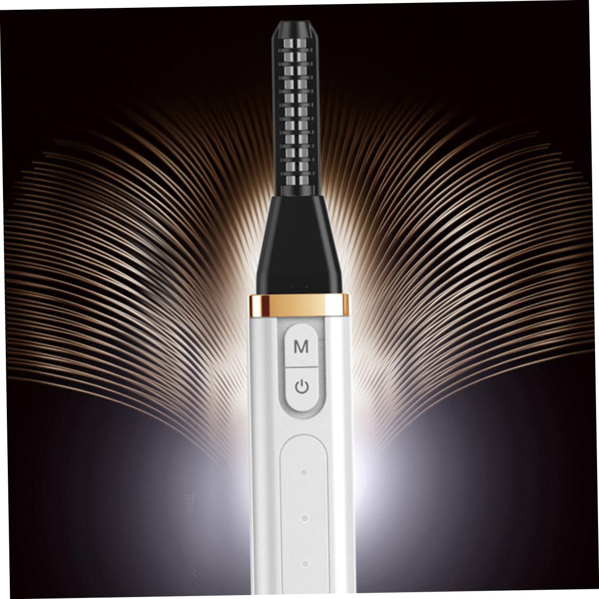 Healeved 3piezas Rizador De Pestañas Eléctrico Calentado Curler De Pestañas Térmico Recargable Usb Rizador Profesional