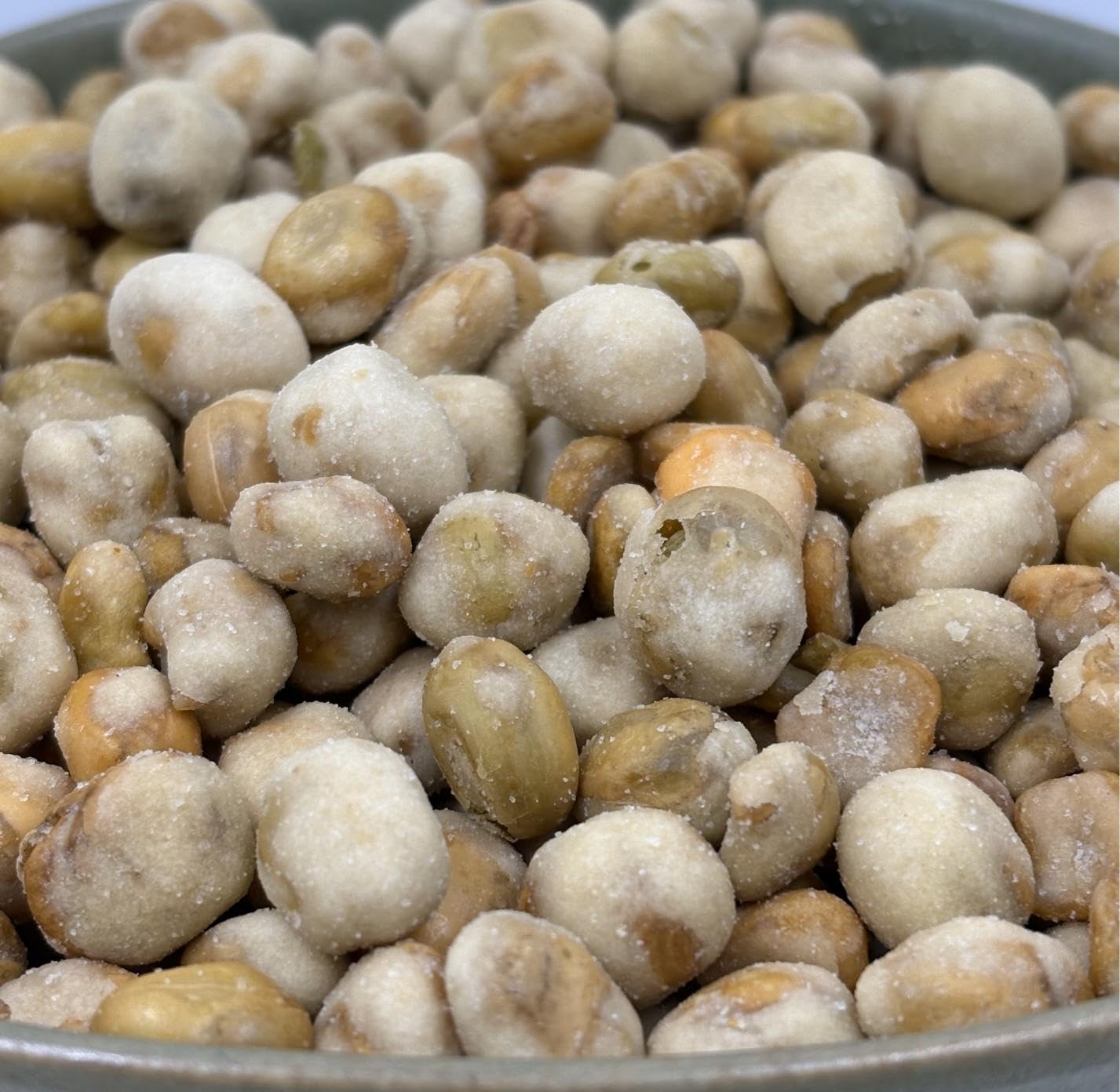 NULTHY 1kg - Guisantes Tostados con Sal Marina, Snack de Legumbres Crujientes, Aperitivo Premium