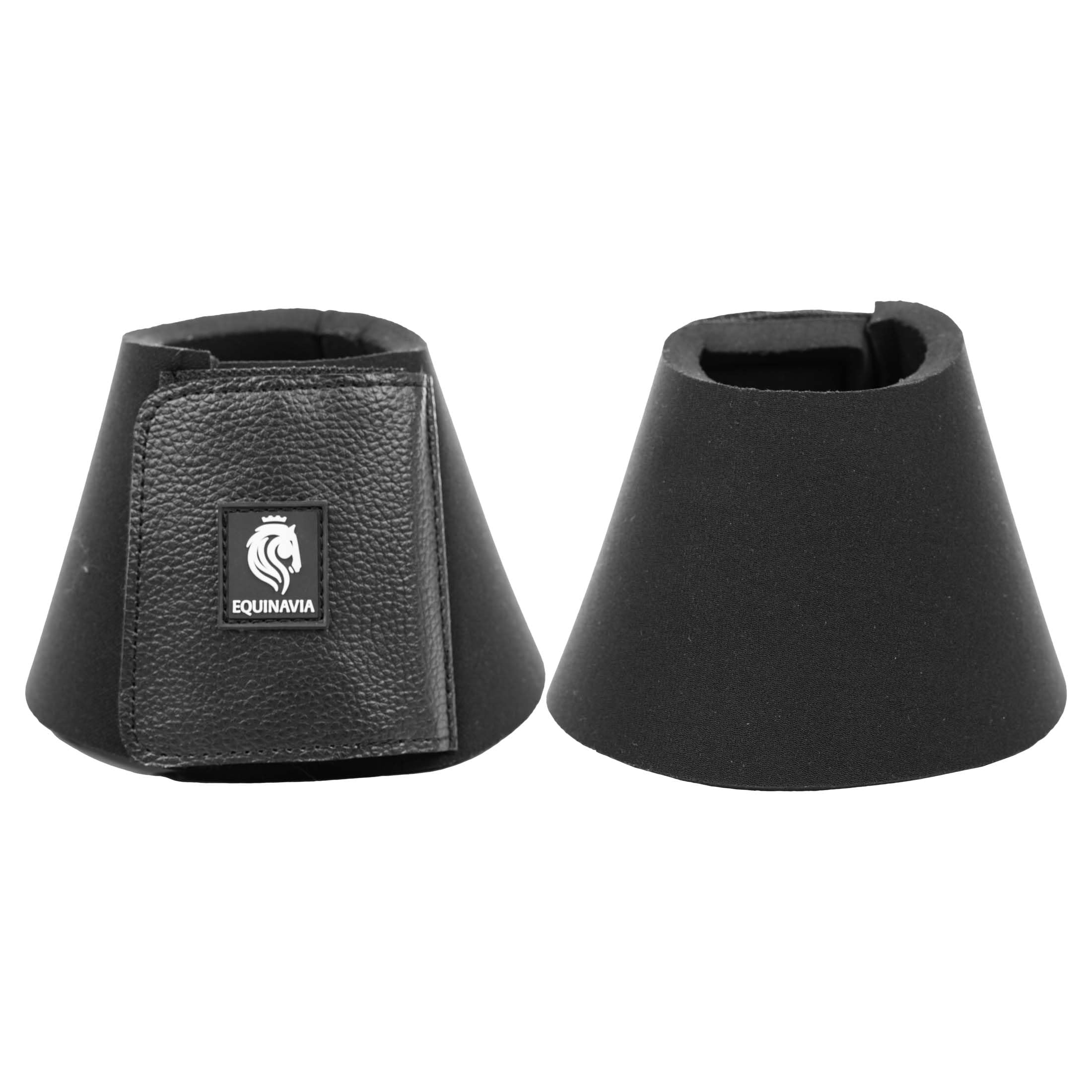 Cloches chevaux Equinavia Toki en néoprène noir taille S protège-glong