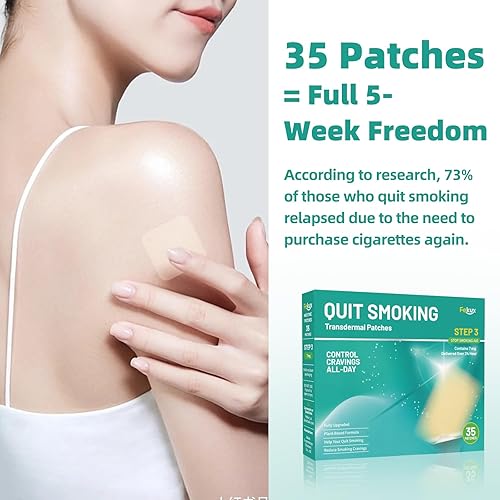 Miniatura 2 de Parches de nicotina para dejar de fumar Paso 3, 7 mg de ayudas para dejar de fumar entregadas durante 24 horas Parche transdérmico de nicotina 30