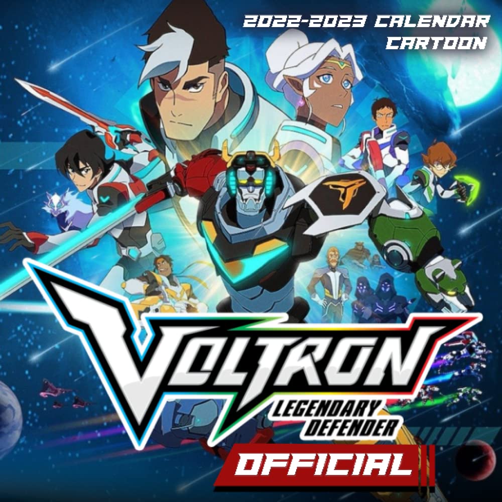 Buy Voltron Legendary Defender Calendar 2022 OFFICIAL Cartoon Calendar 