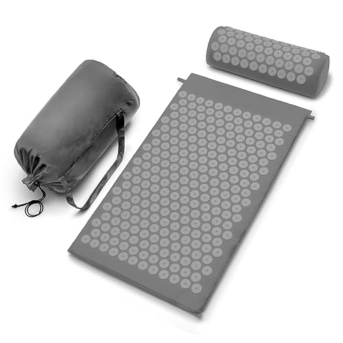 Sivan Health and Fitness Acupressure Mat and Pillow Set -