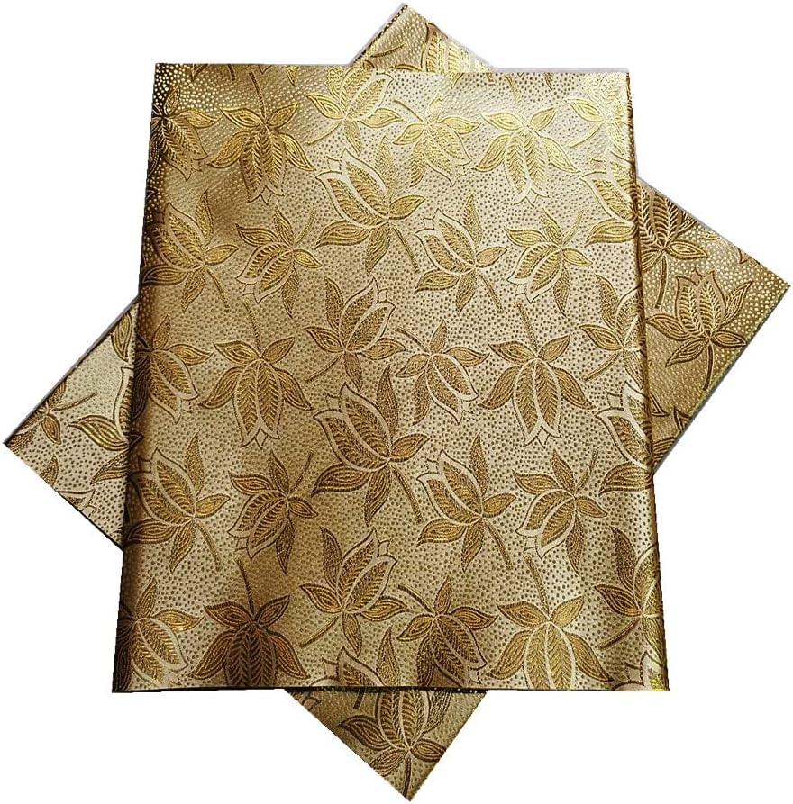 Shining Golden African Sego Headtie 2pcs/Bag Headscarf African Sego Headtie & Wrapper 21 Colors For Party