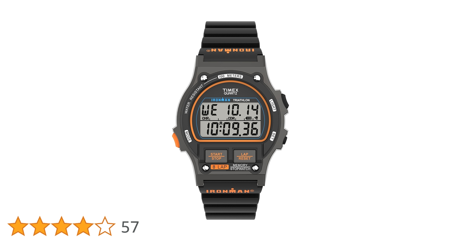 Timex Ironman 8-Lap Digital Sports Watch with INDIGLO Night