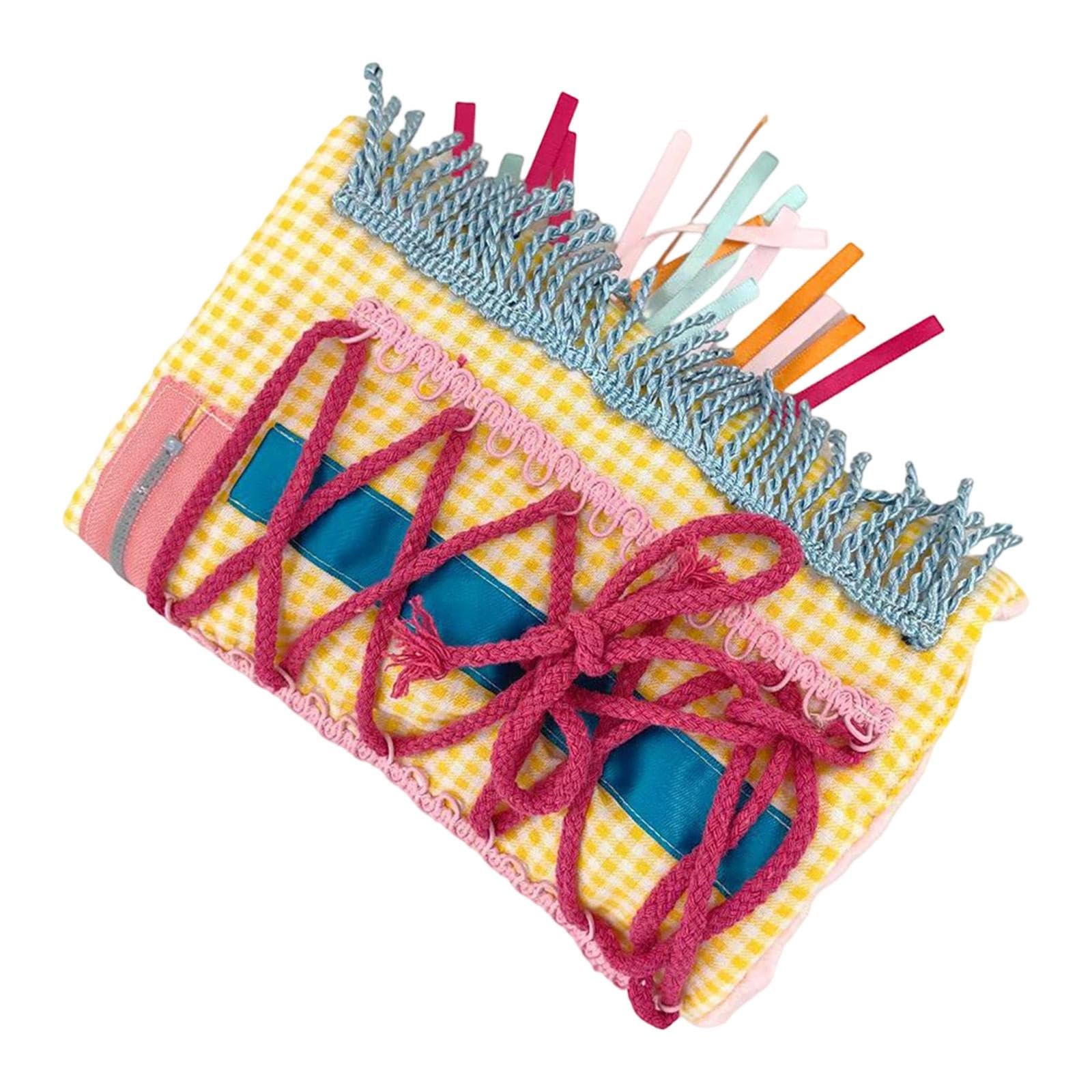 Couverture sensorielle Fidget, jouet pour les soins de la mémoire des personnes âgées, oreiller sensoriel à usages multiples pour les bras, Style A