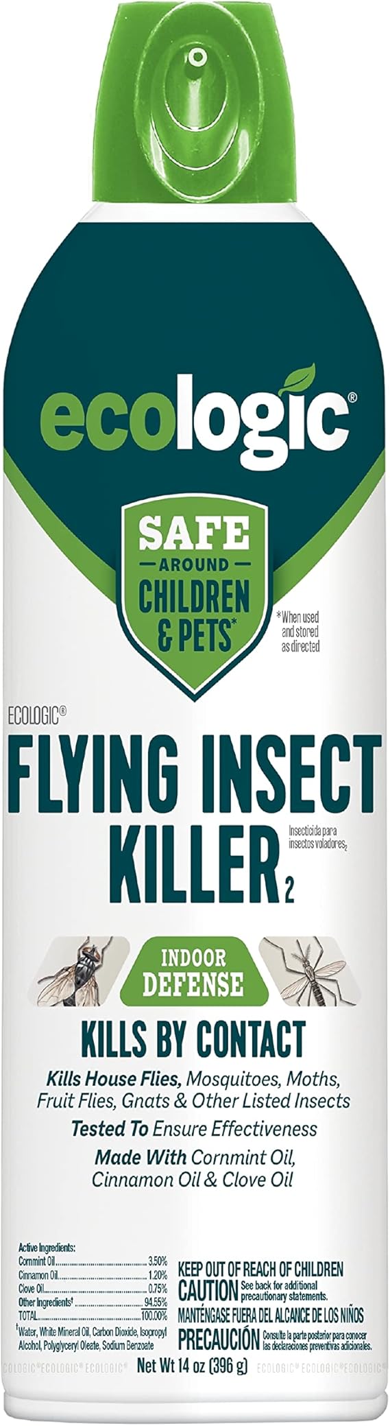 EcoLogic® Flying Insect Killer 14 Ounces, Aerosol, Kills