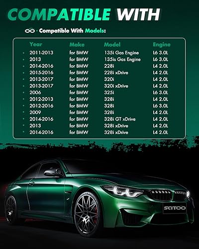 Vista 1037 de SCITOO 1 bobinas de encendido con 4 bujías de iridio para Chevrolet 2011-2015 Cruze 1.4L 2016 Cruze Limited 1.4L 2012-2020 Sonic 1.4L 2013-2021 Trax