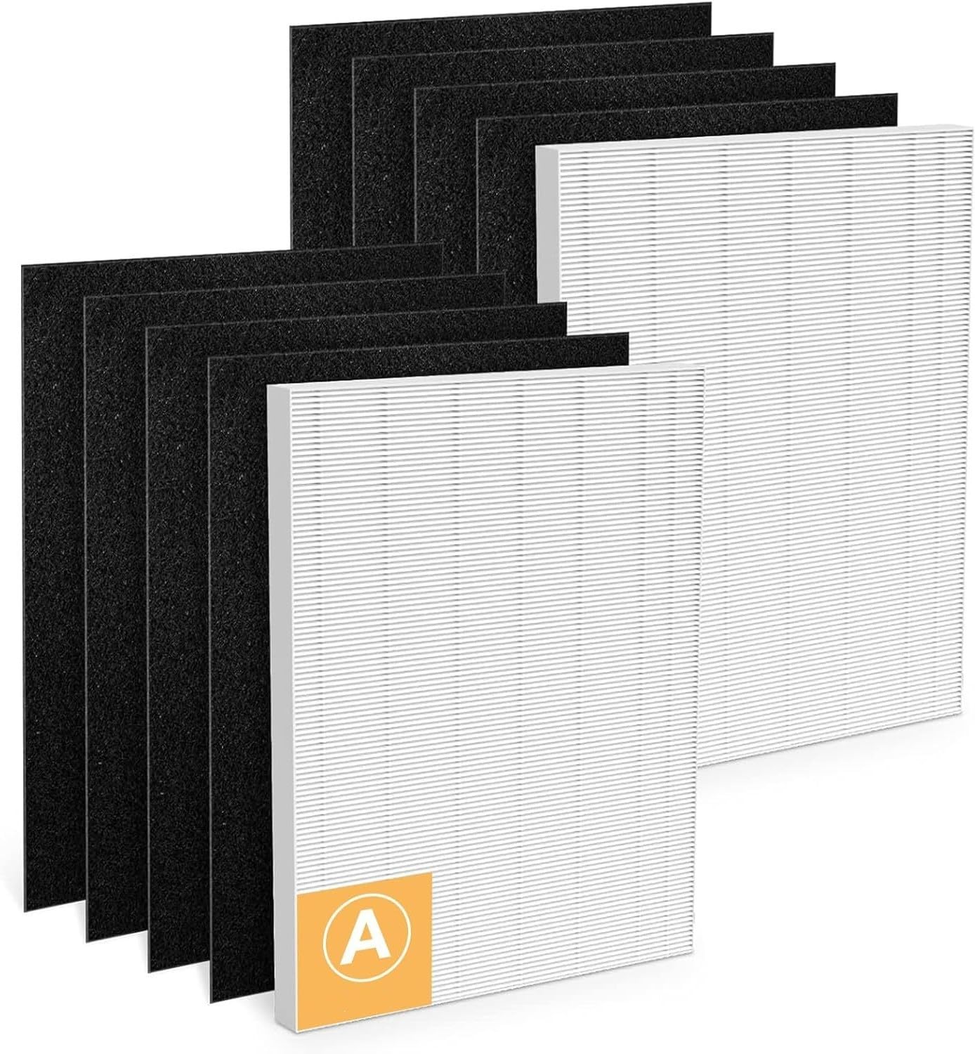 Photo 1 of 115115 Replacement Filter A Compatible with Winix C535, 5300, 5300-2, 6300,6300-2, P300 PlasmaWave Air Purifiers. 2 True H13 Filters + 8 Acitivated Carbon Filters Perfect for Smoke, Pet Odors/Dander