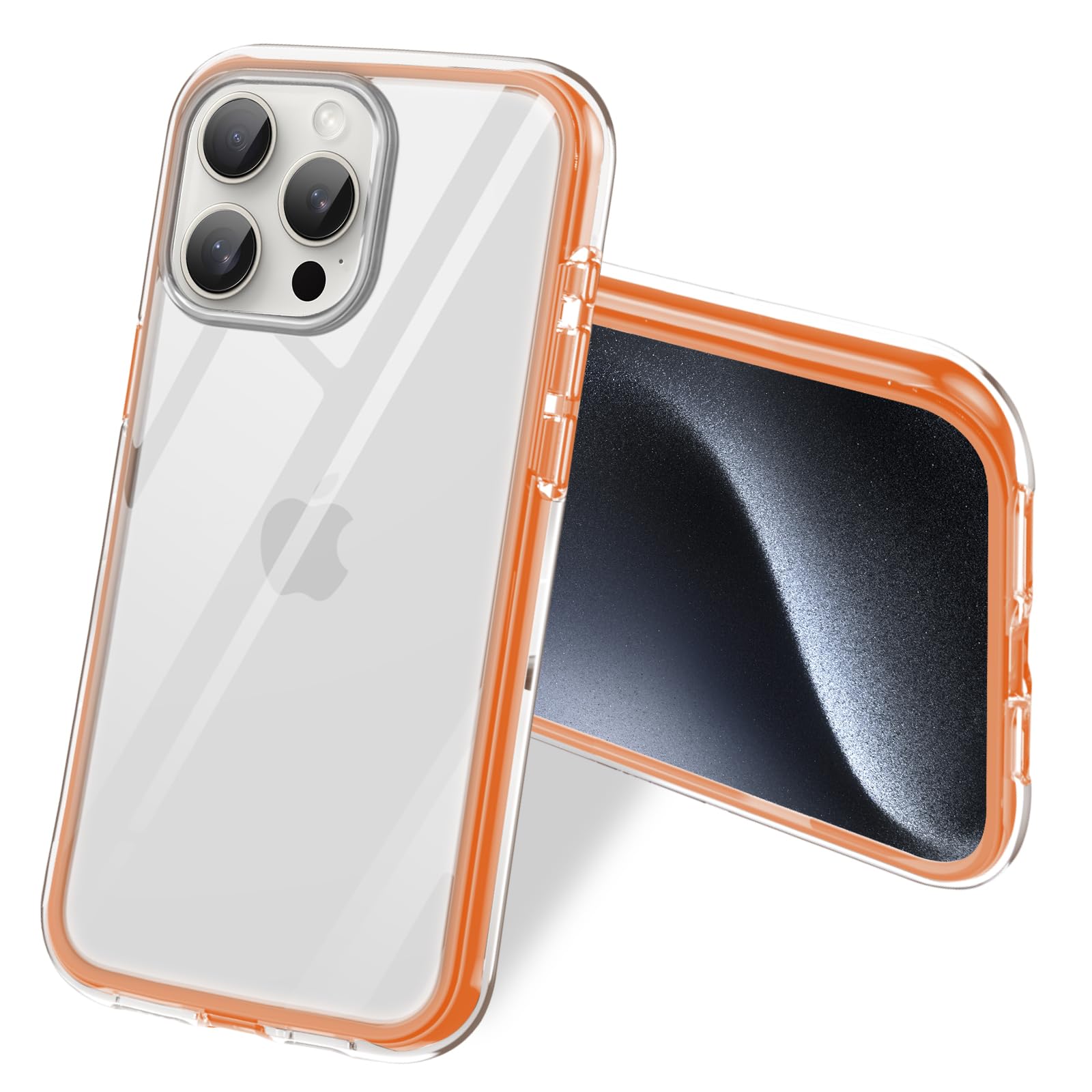 Amazon.co.jp: 【bjnosdv】iPhone 15ProMax ケース クリア 360