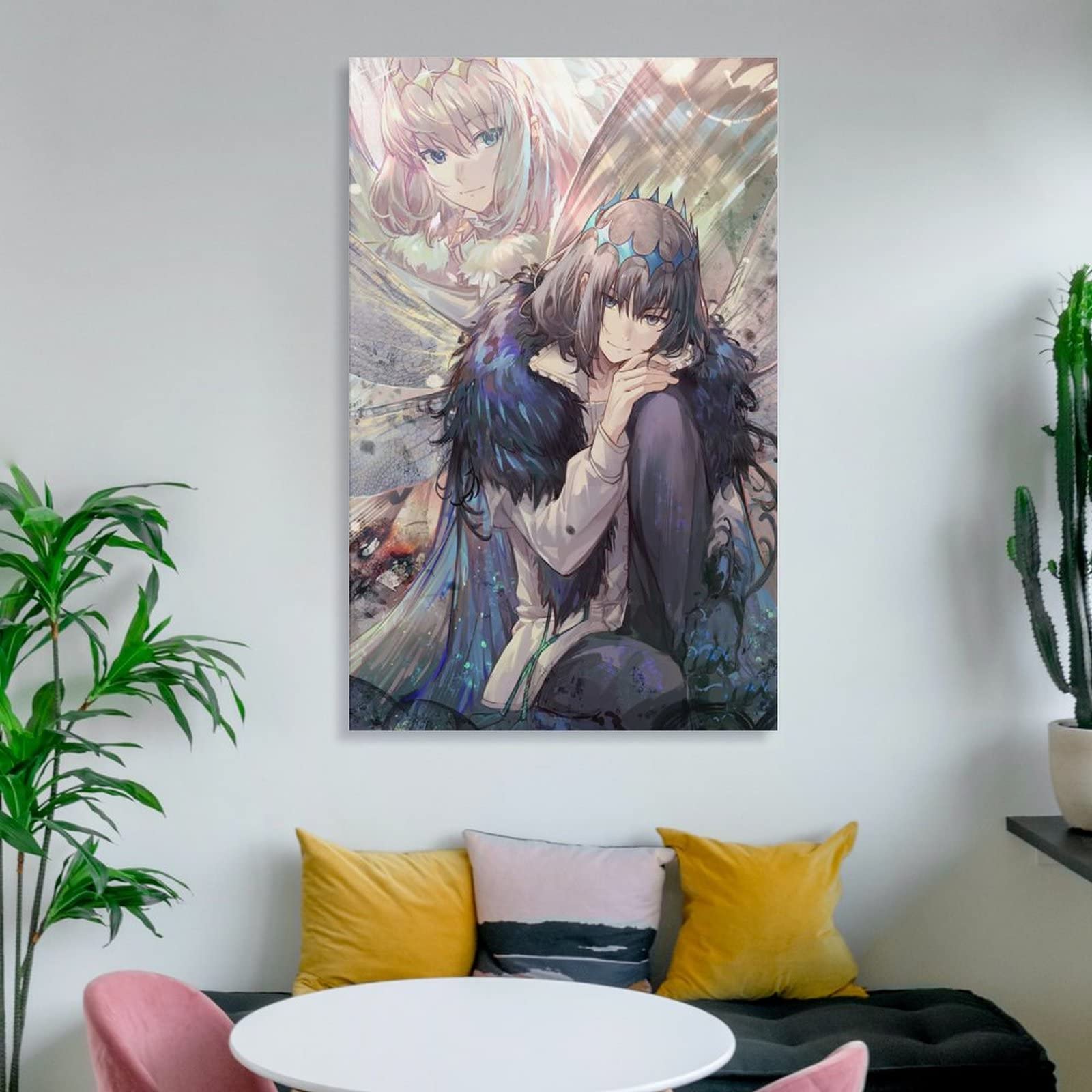 Amazon.co.jp: 絵画 オベロン FGO ポスター プリントアート 背景壁
