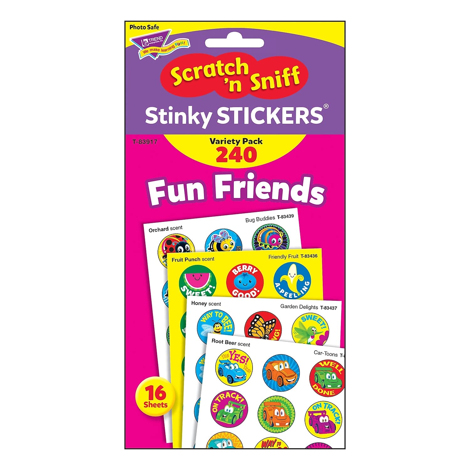 Amazon.com: TREND enterprises, Inc. T-83917 Fun Friends Stinky