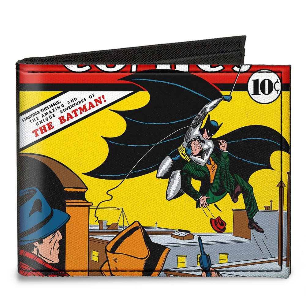 Buckle-Down Canvas Bi-fold Wallet-Classic Detective Comics Issue #27 F