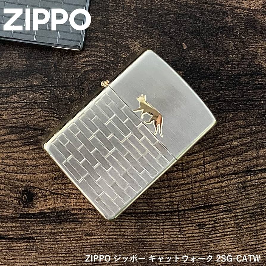 ジッポ　キャットウォーク柄 Amazon.co.jp: ZIPPO ジッポー ライター 2SG-CATW キャット
