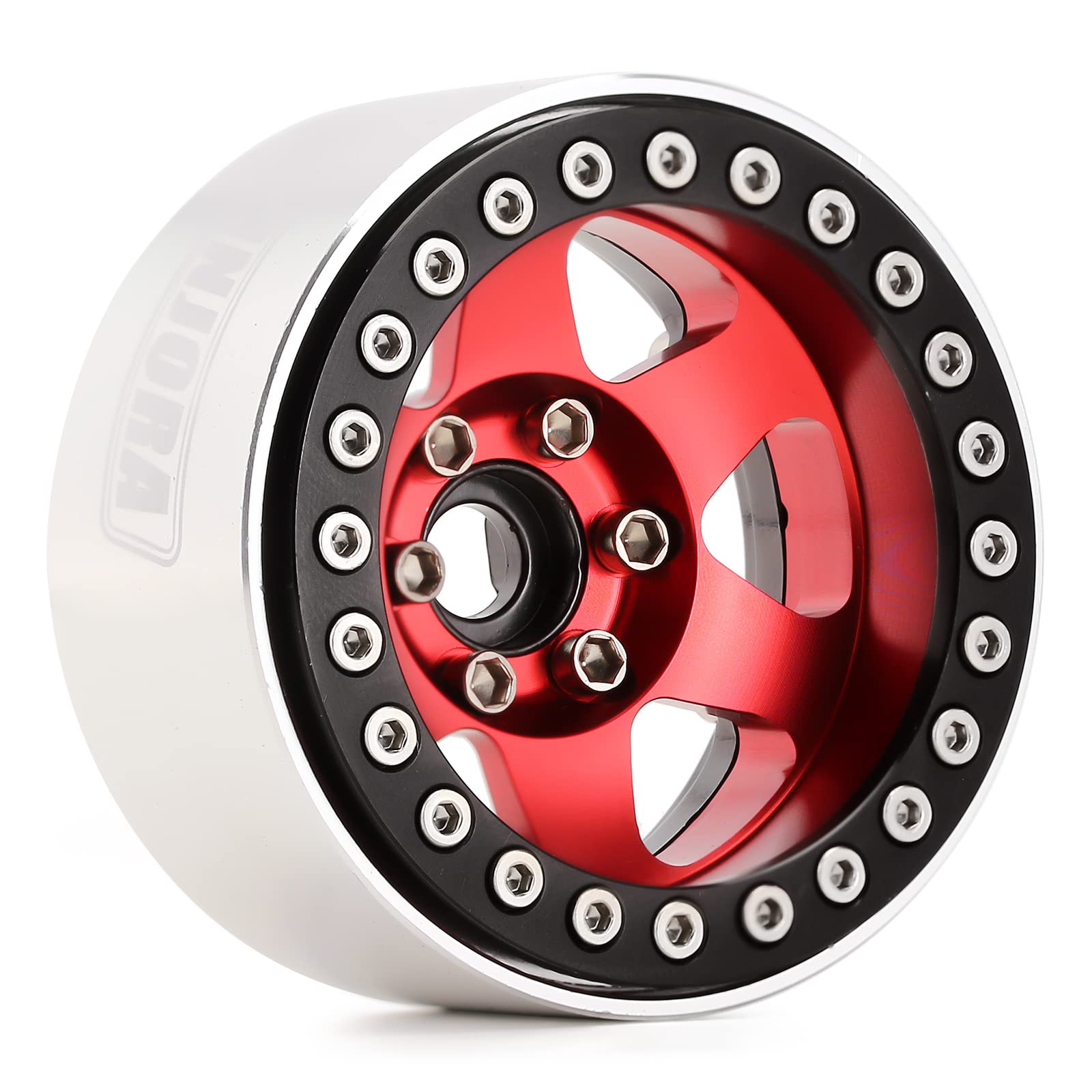 INJORA 1.9 Roues Beadlock Plat Profond Décalage Négatif 9.4mm - Jantes Pour RC Crawler TRX4 SCX10