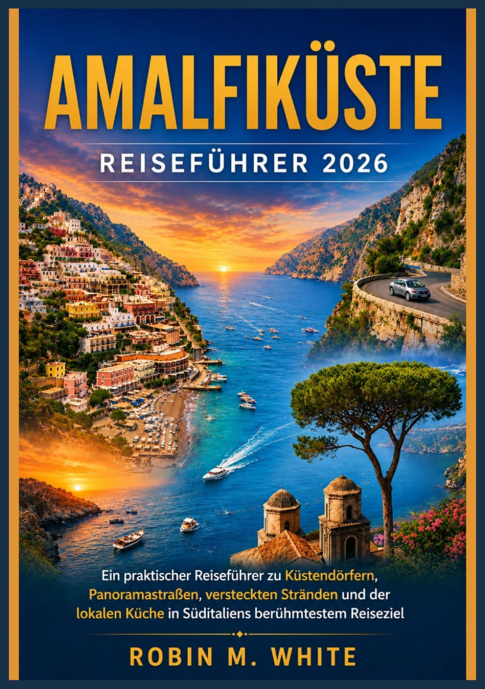 AMALFIKÜSTE REISEFÜHRER 2026: Ein praktischer Reiseführer zu Küstendörfern, Panoramastraßen, versteckten Stränden und der lokalen Küche in Süditaliens berühmtestem Reiseziel