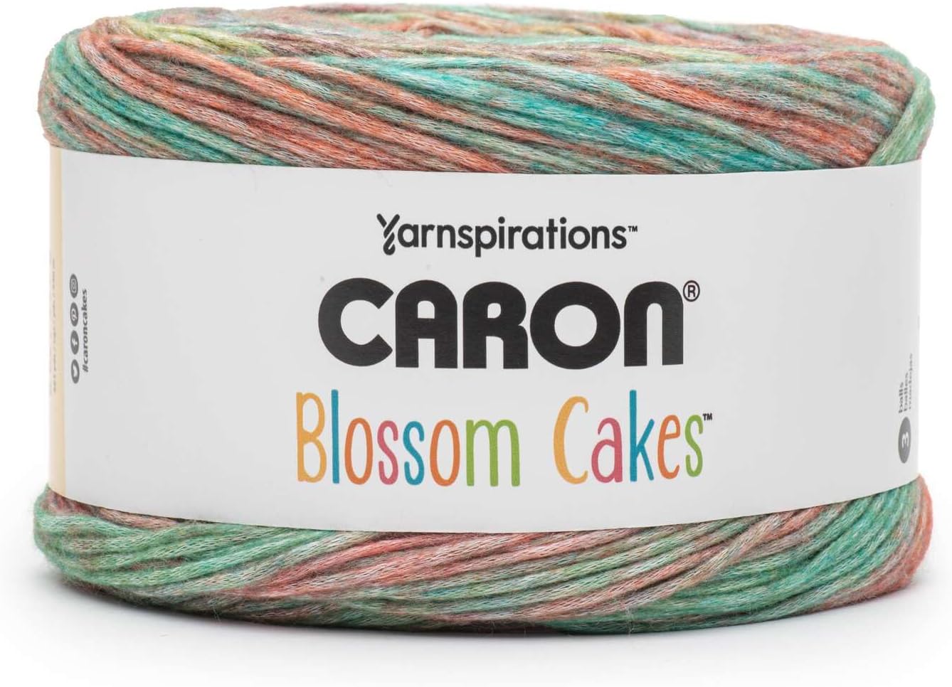 Caron Blossom Cakes 227g Radiant Rainbow