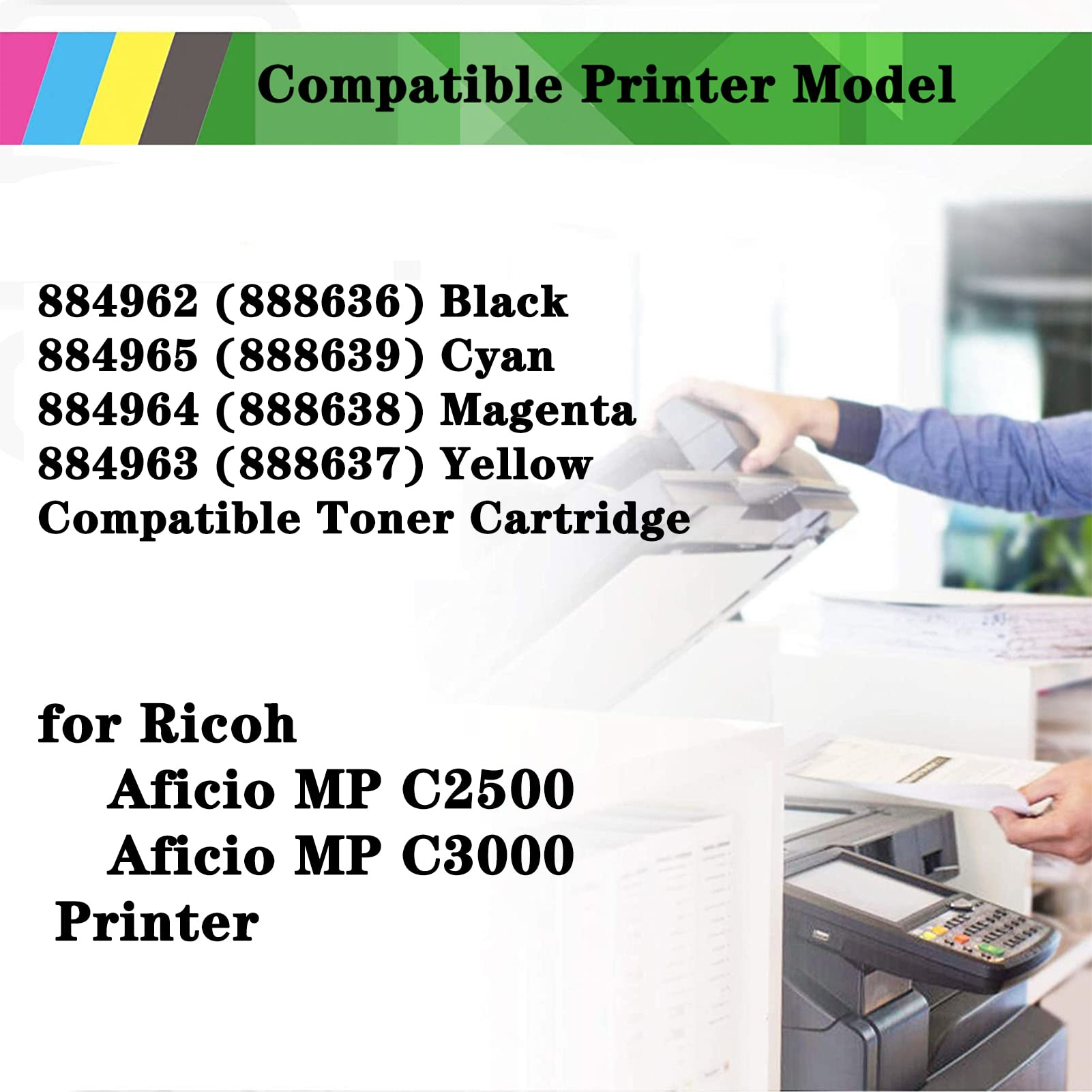Toner Ricoh Aficio MP-C2500 pas cher
