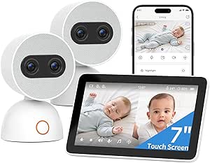 Simsky Video Baby Monitor, Dual 4MP Cameras asin的图片