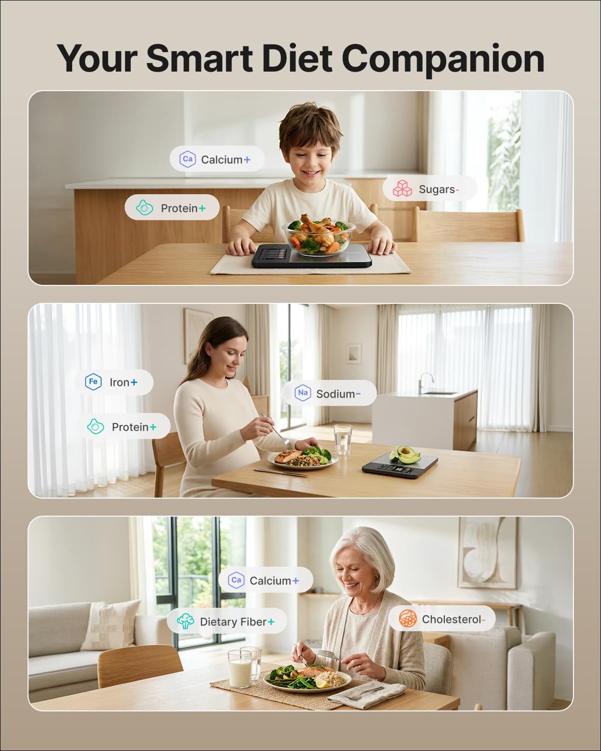 RENPHO Smart Food Scale - Nutritional Calculator -6 RENPHO Smart Food Scale - Nutritional Calculator -6