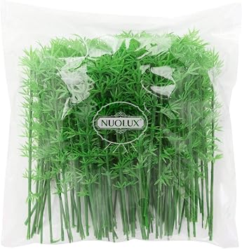 NUOLUX 100pcs Model Bamboo Trees 1:75 12cm Plastic Bamboo Trees Model Train Scenery Landscape Scale1