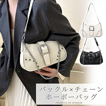 Amazon | [ハルジオ] ホーボーバッグ ショルダーバッグ