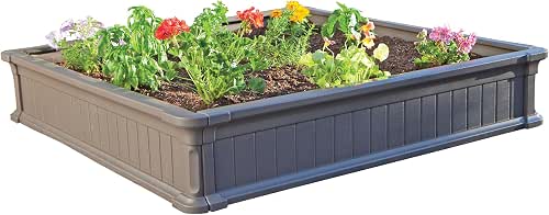 LIFETIME 60065 Raised Garden Bed, 4 by 4 Feet, 1