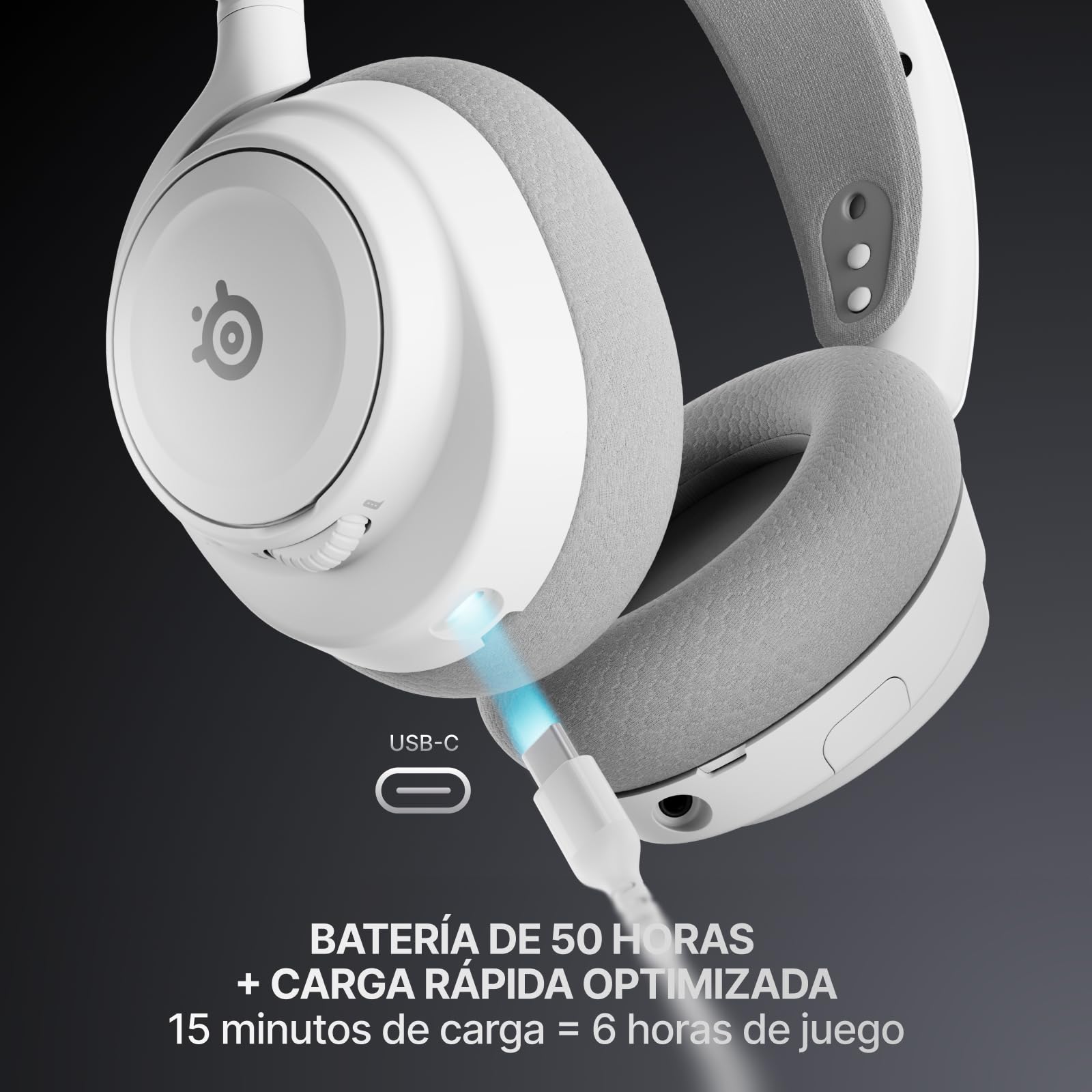 SteelSeries Arctis Nova 7X Wireless Gen2 Auriculares Gaming multiplataforma -Control de App en Tiempo Real -Más de 50 h -Controladores magnéticos de neodimio -2,4 GHz y Bluetooth -Xbox,PC,Switch1/2