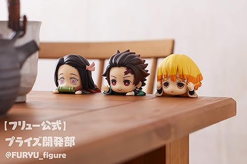 Miniatura 2 de Furyu Kimetu no yaiba - Figura decorativa de 3 piezas, 3.9 in de Japón lindo kawaii