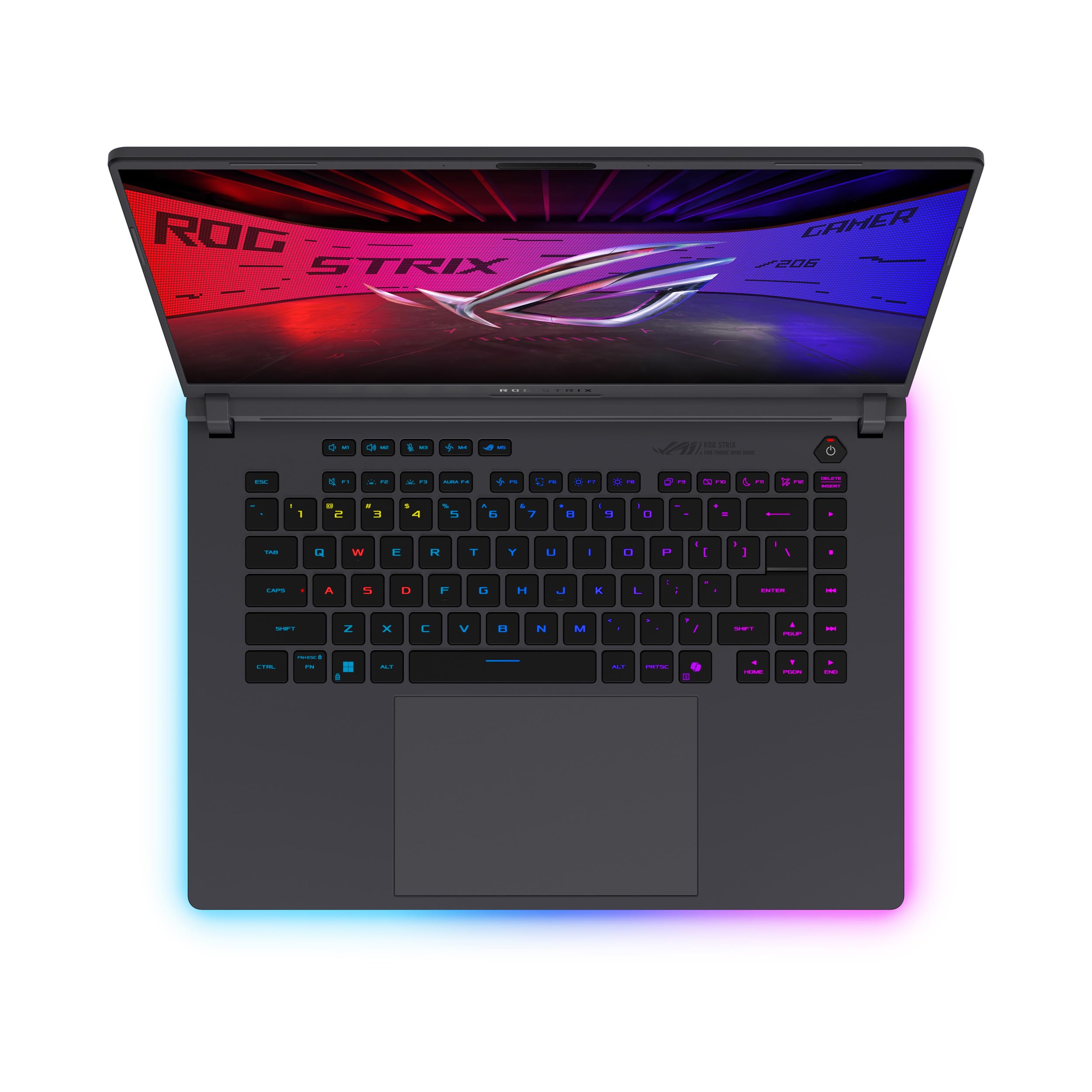 ASUS ROG Strix G16 (2026) Gaming Laptop, 16 Zoll ROG Nebula HDR 2.5K 240Hz/3ms, Intel Core Ultra 9 290HX Plus, NVIDIA GeForce RTX 5080, 32GB DDR5, 1TB PCIe Gen4 SSD, Wi-Fi 7, Win11 Home, G615LW-AB966