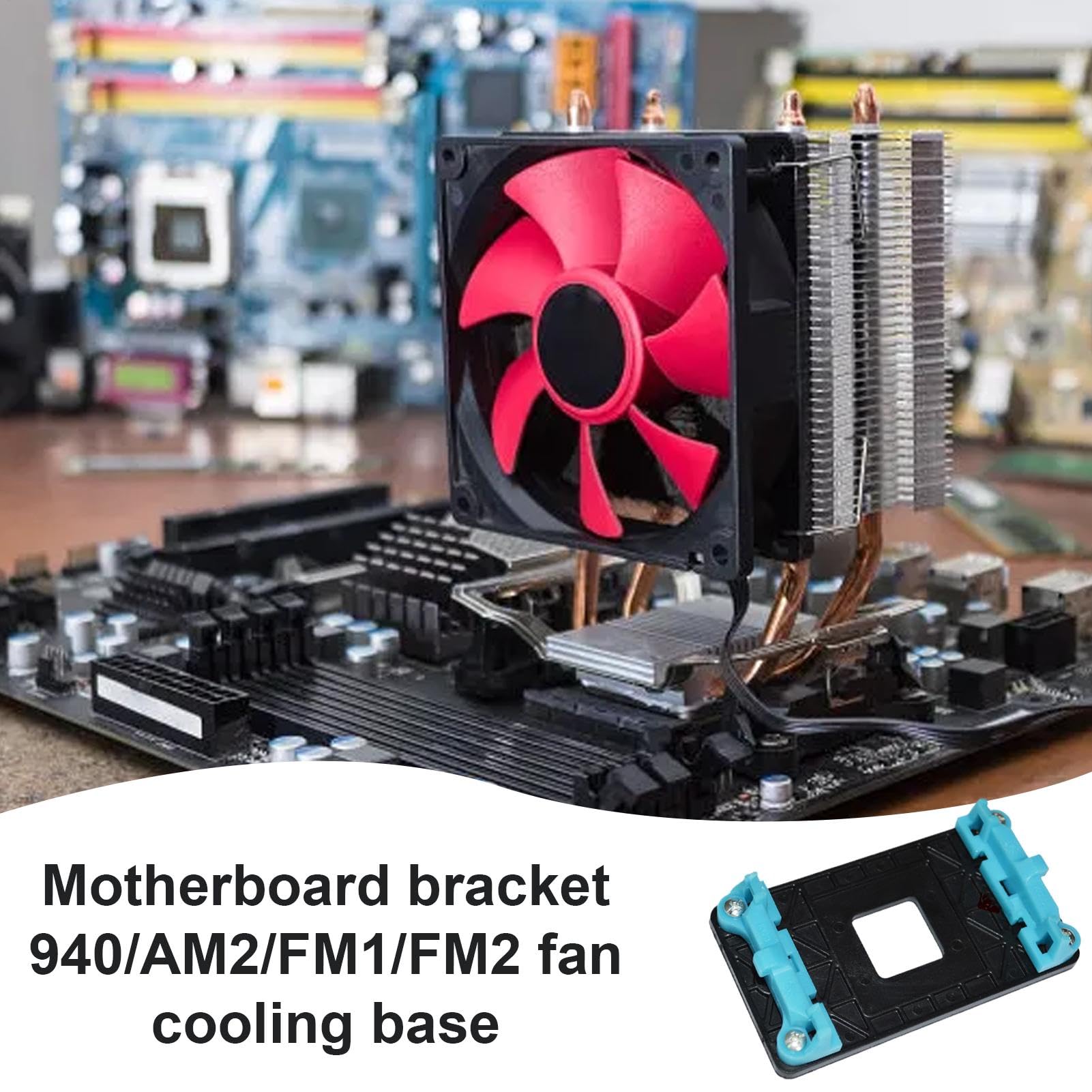 Am4 Backplate - AM4 Backplane Backplate, Motherboard Heatsink Base, Good Heat Dissipation CPU Iron Backplate, Wear-resistant Radiator Holder, User-Friendly Computer Accessories For Home, Work