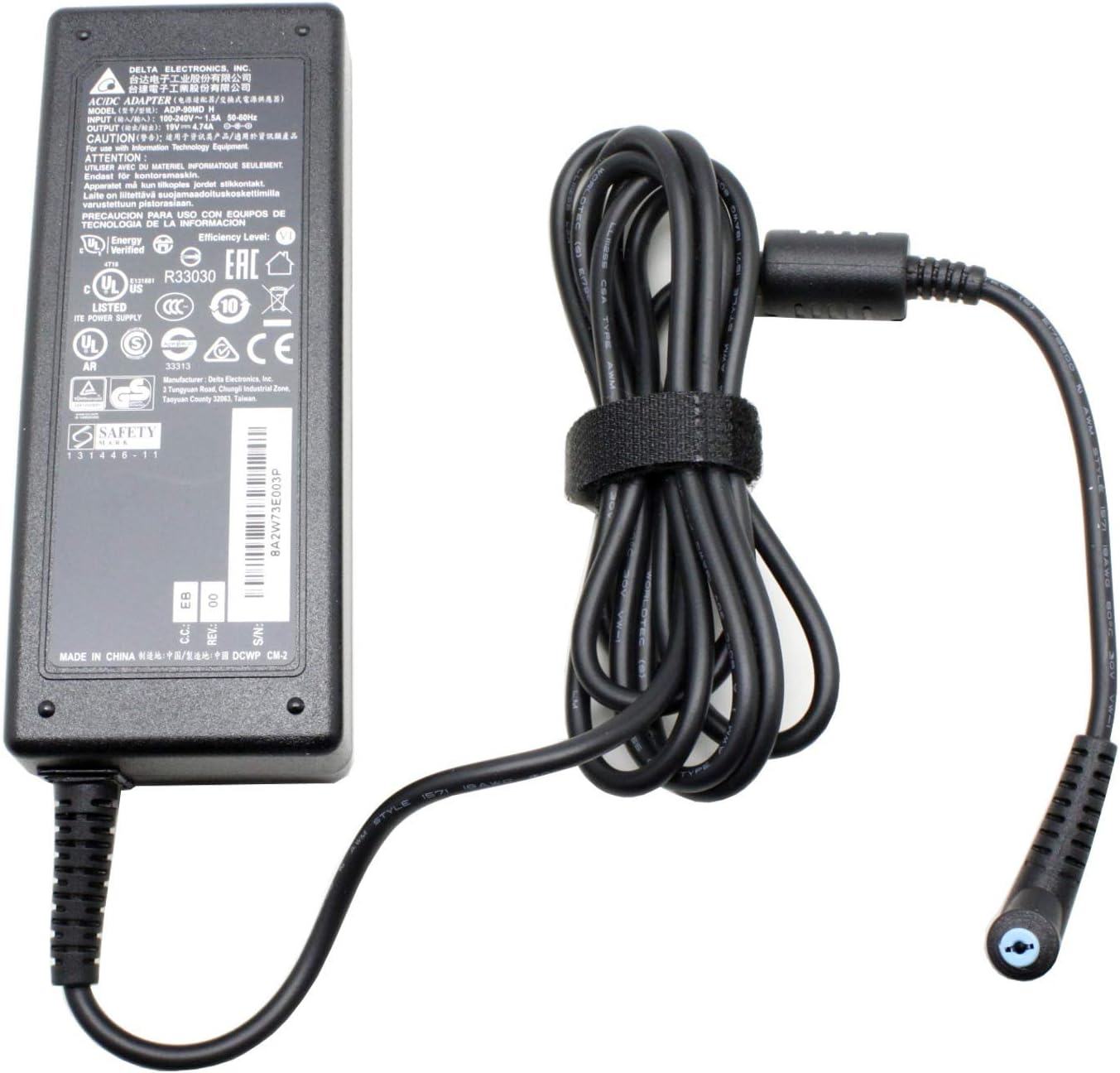 Original Delta Adapter for Acer Aspire E15 E17 ES15 V5 5750G ADP-90MD H ADP-90CD DB A10-090P3A ADP-90FB ADP-90FBER ADP-90SB BB ADP-90SB PA-1900-04 Will Fit Only with 5.5 * 1.7mm Laptop 90W Charger