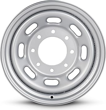 For 1999-2004 Ford F350SD 16 Inch Painted Silver Rim - OE Direct Replacement - Road Ready Car Wheel