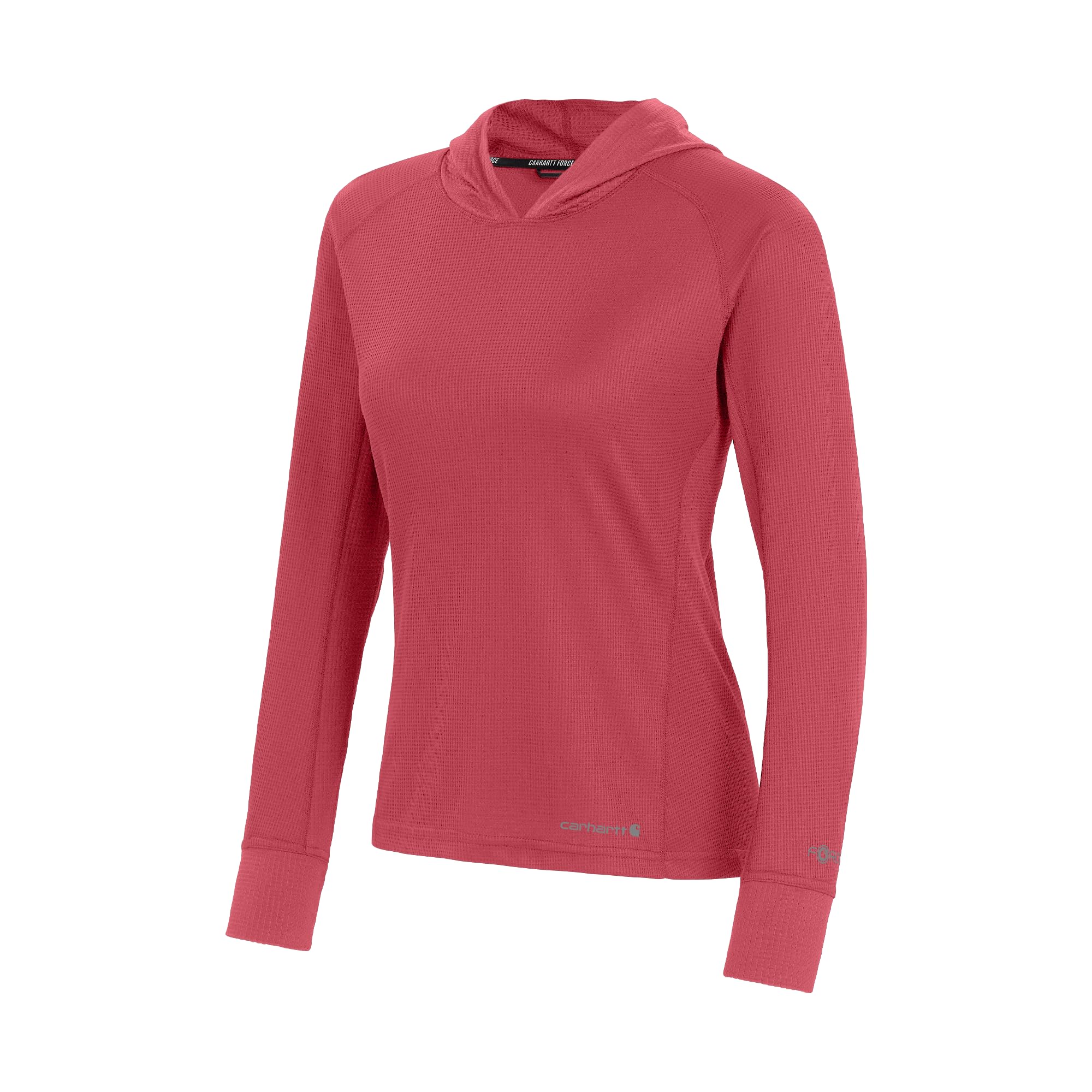 Carhartt Women's Force Midweight Micro-Grid Base Layer Hoodie