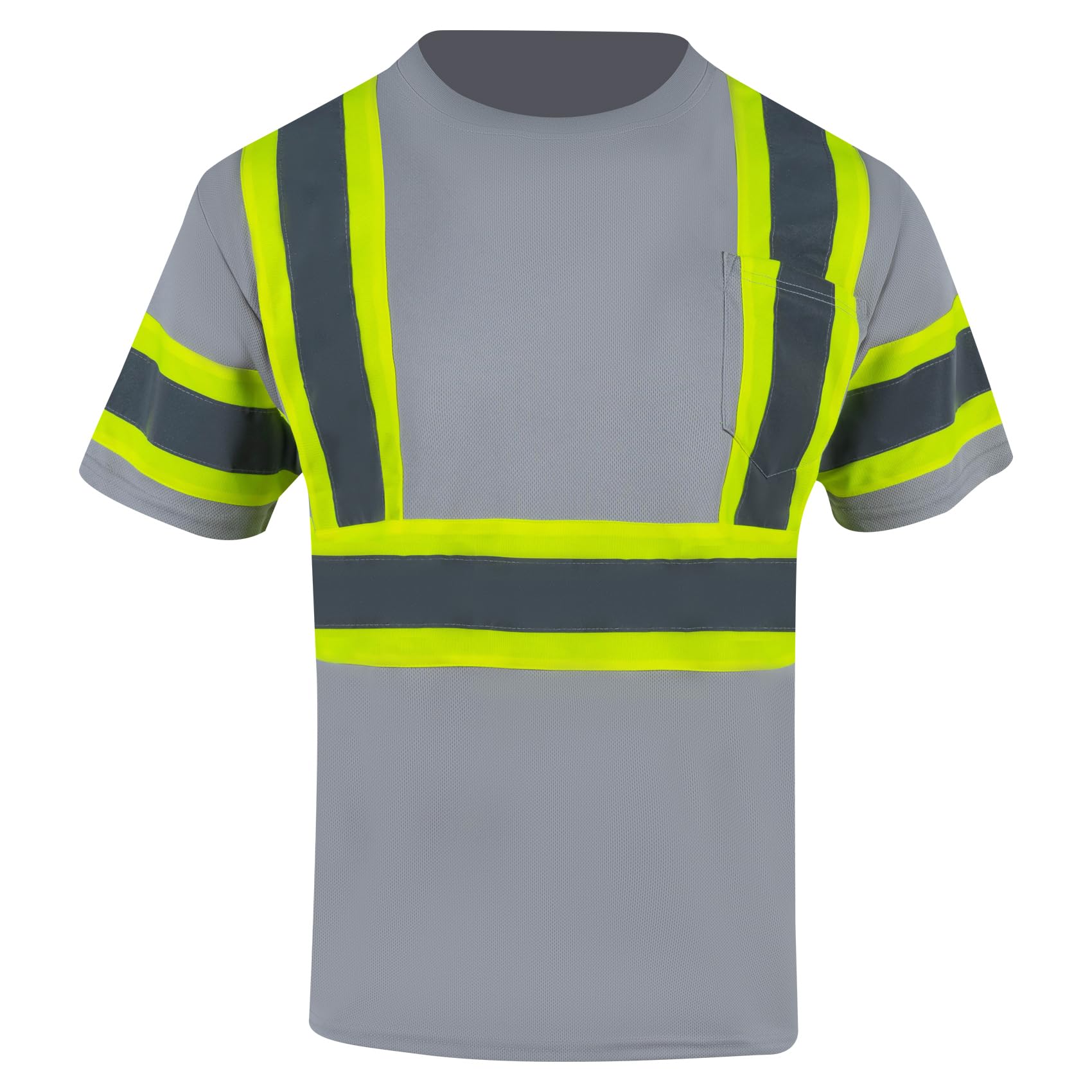 Snapklik.com : VENDACE Hi Vis Reflective Safety Shirts For Men ANSI ...