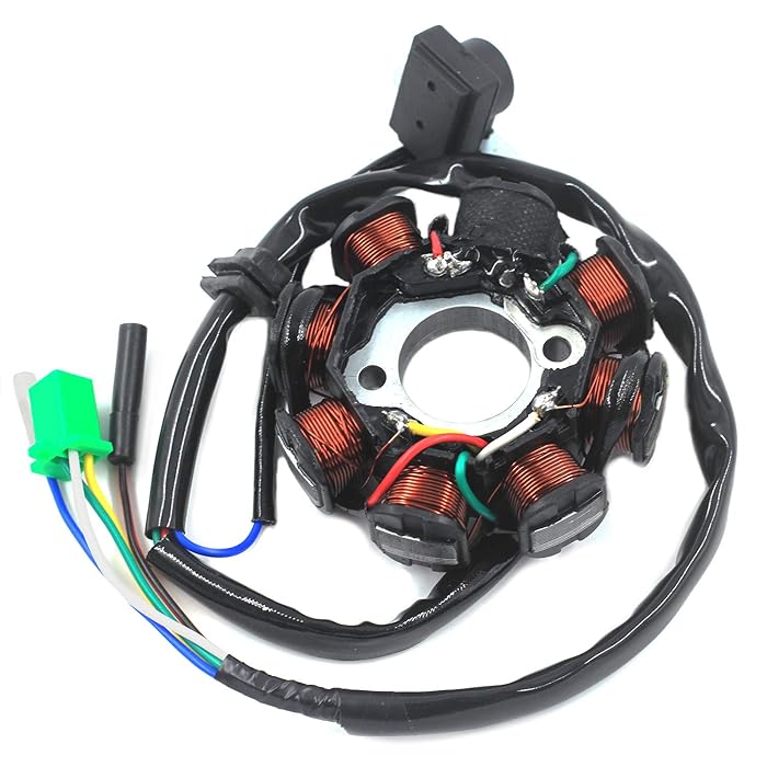 Buy Trkimal Ignition Stator 5 wire DC 8 Pole Coil for GY6 49cc