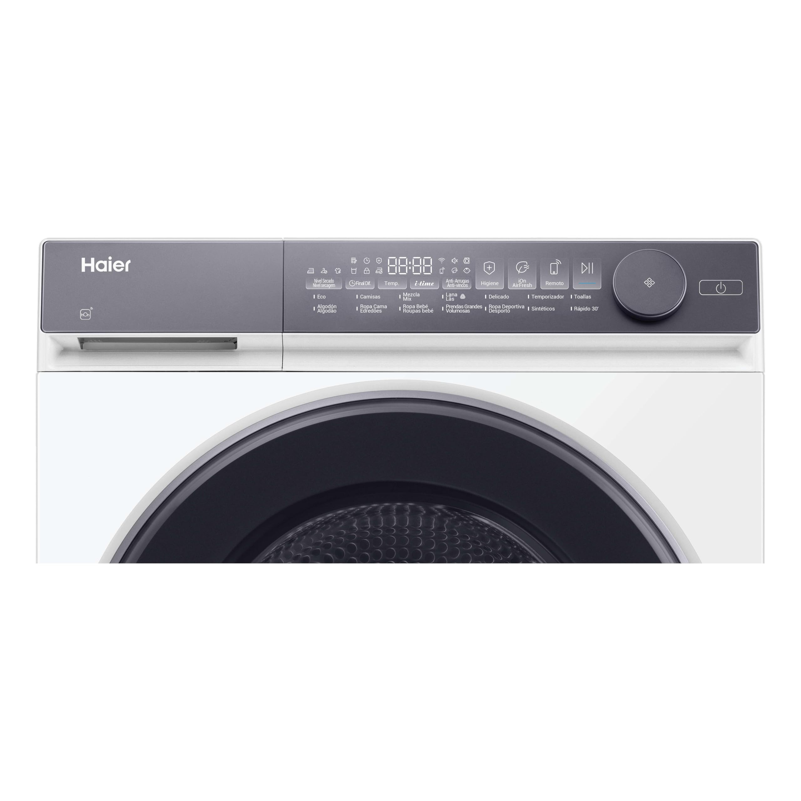 Haier Secadora Bomba de Calor 9 kg Blanco, X 7 [HD90-C367ANU1-IB]