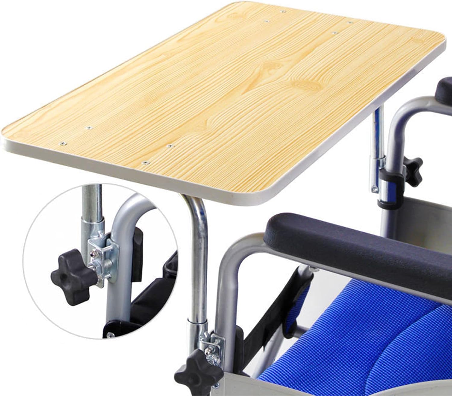 Wheelchair Tray Wooden Removable Adult Wooden Portable