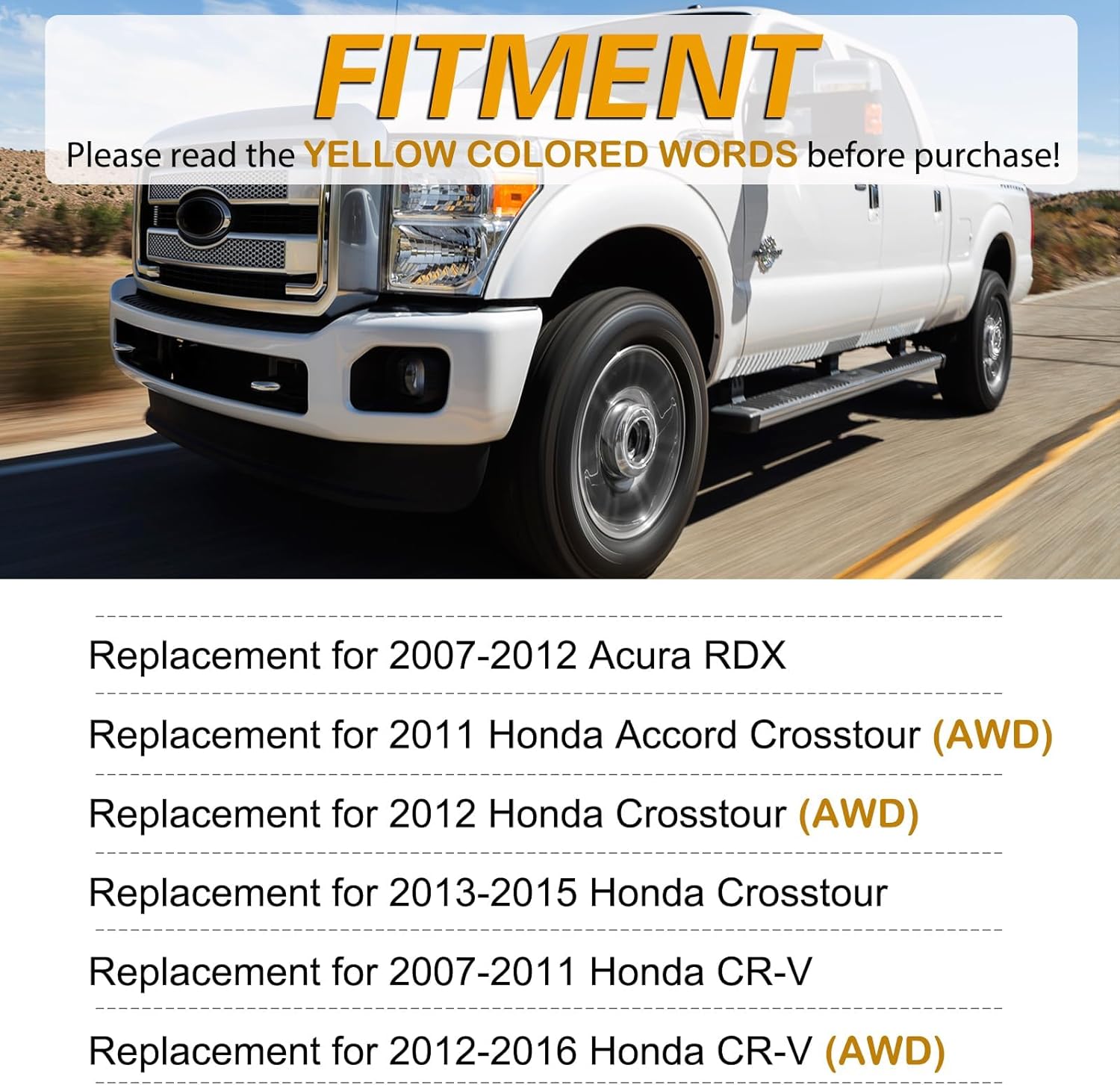 WEIZE Brake Kit Rear Brake Pads and Rotors Kit for Honda CR-V 2007-2016 AWD FWD Replacement Drilled and Slotted Disc Brake Rotors