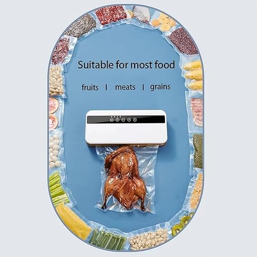 Miniatura 7 de Bolsas selladoras al vacío, 2 rollos de 8 x 16 pies y 2 rollos de 11 x 16 pies, bolsa hermética para almacenamiento de alimentos, rollo Sous Vide